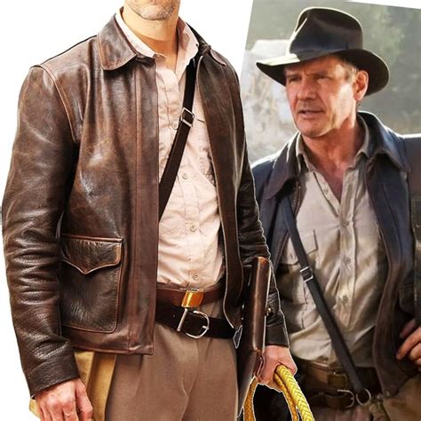 Inspired by Indiana Jones Raiders of the Ark Jacket | Harrison Ford ...