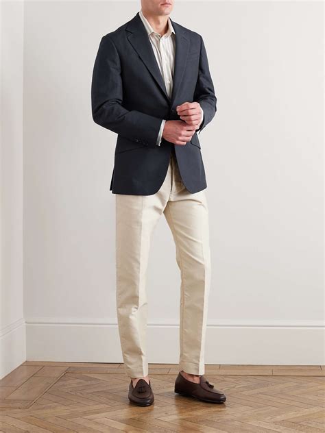 Black Suit Jacket With Khakis