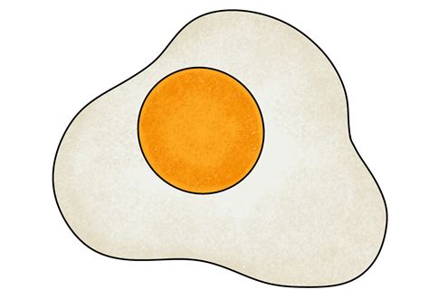 How to Draw a Fried Egg Really - How To Draw A Fried Egg Featured Image ...