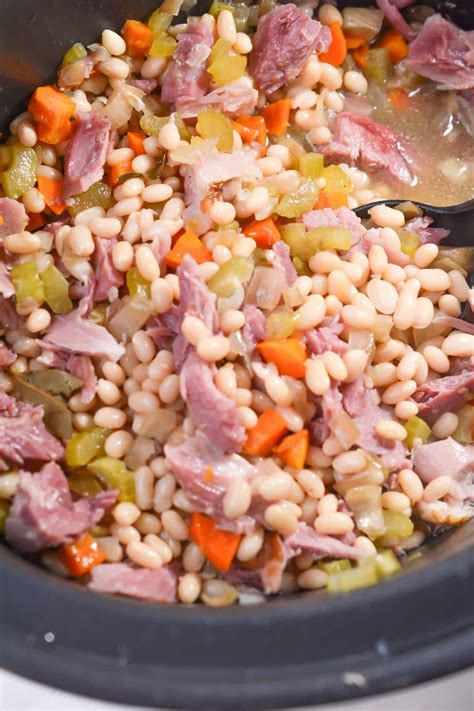 Ham Bone And Beans Crock Pot at Kenneth Locke blog