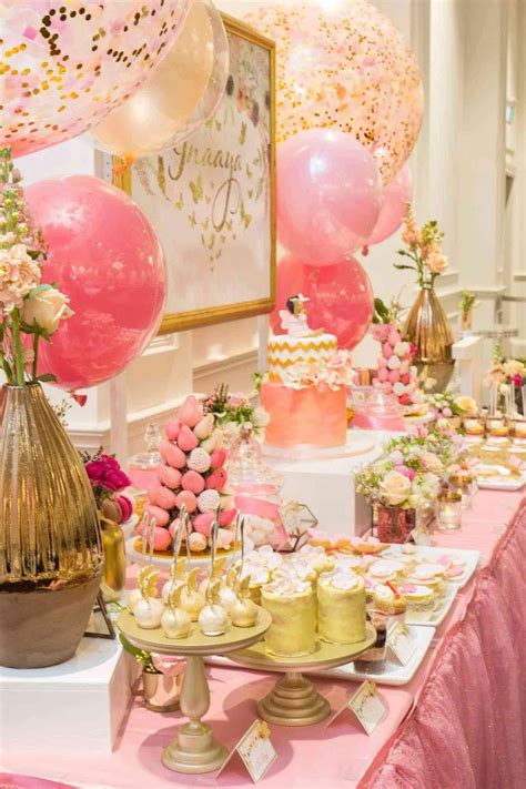Decorating Bridal Shower Tables Ideas - Table Decoration