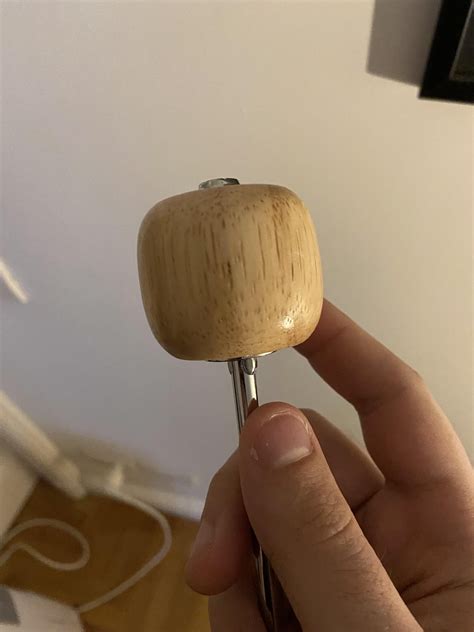 Got a wood beater for the first time, huge difference when recording ...