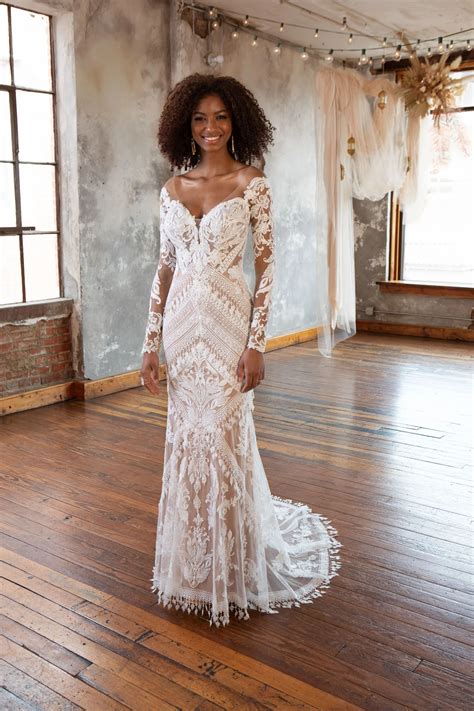 Bohemian wedding gowns 60 photos - Vianawedding.com - women boho wedding dress