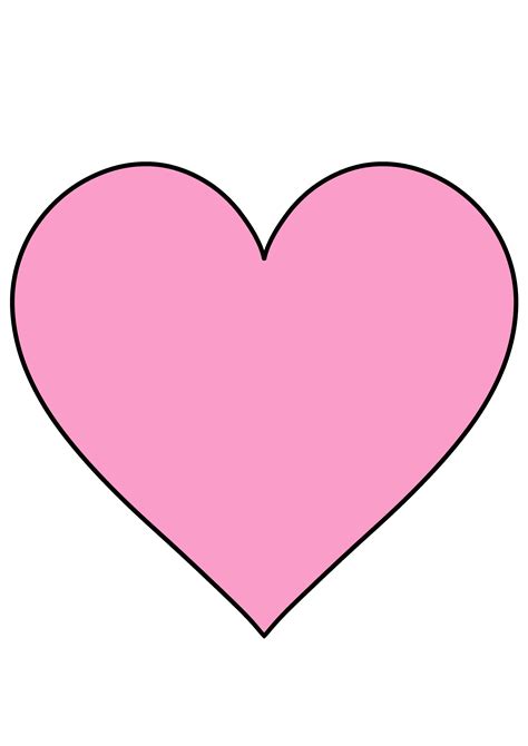 Free Printable Heart Template