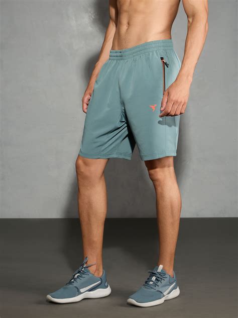 Men Slim Fit Shorts with Technolite