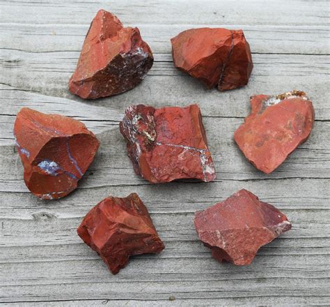 Red Jasper Raw Stone for Strength & Grounding – Shubhanjali
