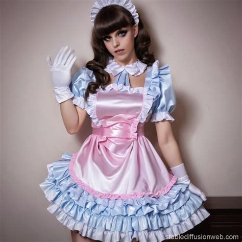 sissy maid in pink Prompts | Stable Diffusion Online