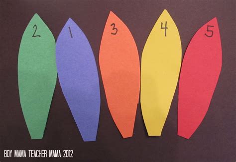 Turkey Feather Template