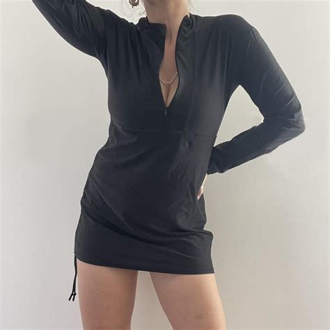 Women's Black Cover-ups | Depop