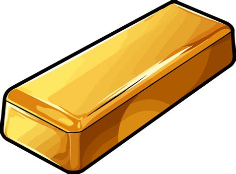 AI generated Gold bar clipart design illustration 36520634 PNG