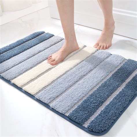 Ebern Designs Danimir Microfiber Bath Rug with Non-Slip Backing ...