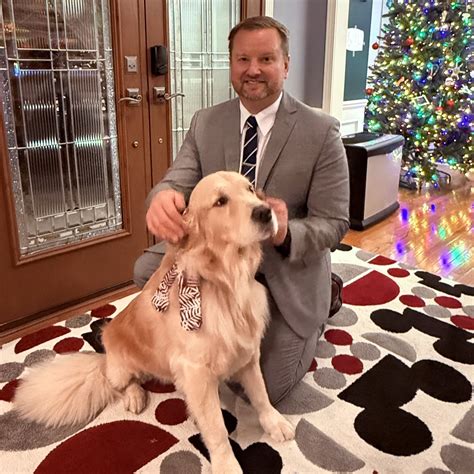 Assistant Prosecuting Attorney Mark Laws and his Therapy Dog "Peanut ...