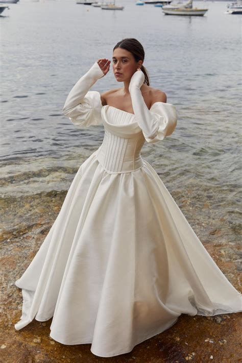 Corset Wedding Dress | Corset Dresses - Gowns with Structure - KWH