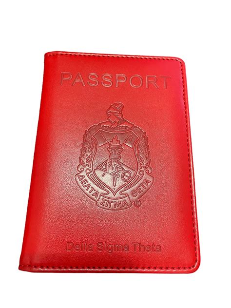 Delta Passport Cover - Lovesome Red