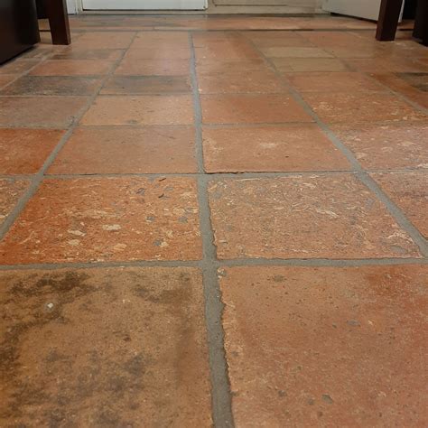 Terracotta Floor Tile Bathroom