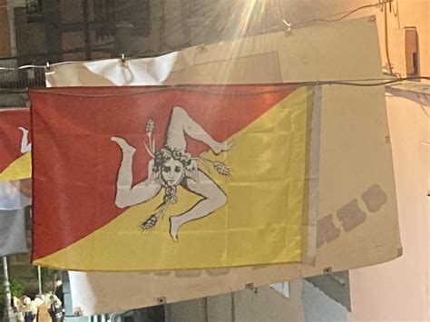Hello I’m currently in Naples(Italy) and saw this flag. Maybe it ...