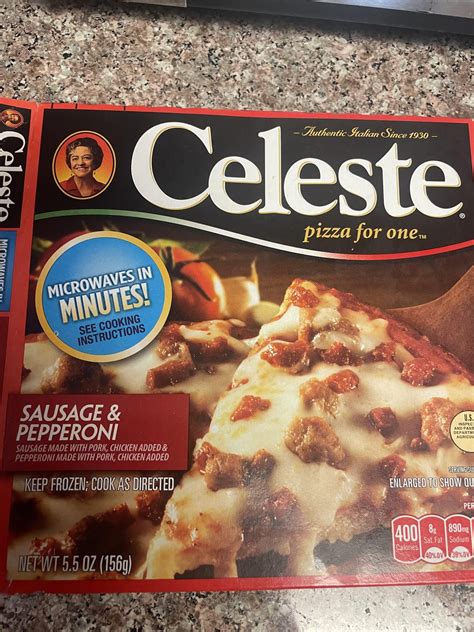 Celeste “pizza for one” Sausage & Pepperoni. : r/frozendinners