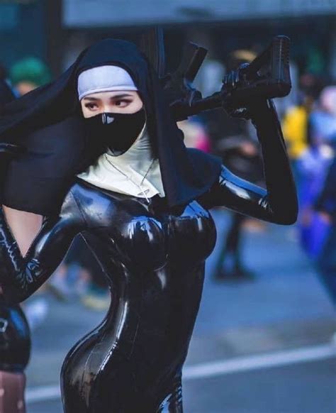 Cyberpunk Girl, Cyberpunk Character, Latex Cosplay, Cosplay Costumes, Erotic Cosplay, Nun ...