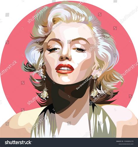 Marilyn Monroe Red Lips