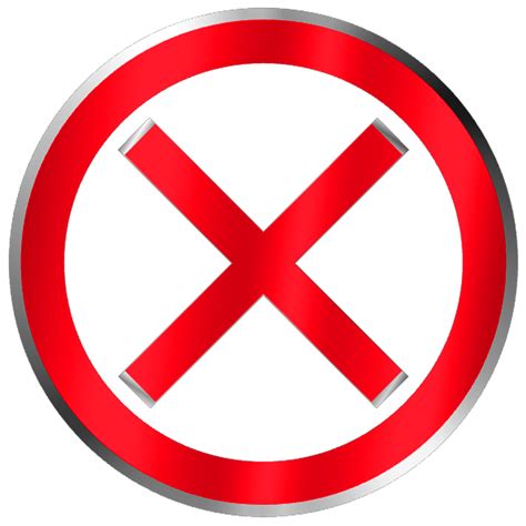 rote x-Symbole. ungültig, Zugriff verweigert, fehlgeschlagen, falsch, verweigern, fehlschlagen ...
