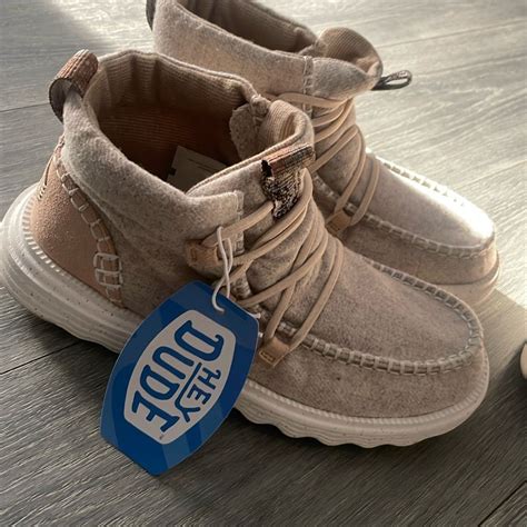 Hey Dude wool | Hey dude, Womens ankle boots, Tan boots