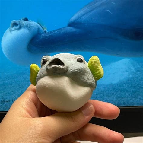 Puffer Fish meme by ningtw - MakerWorld