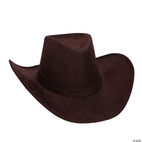 Adults Brown Cowboy Hat Costume Accessory