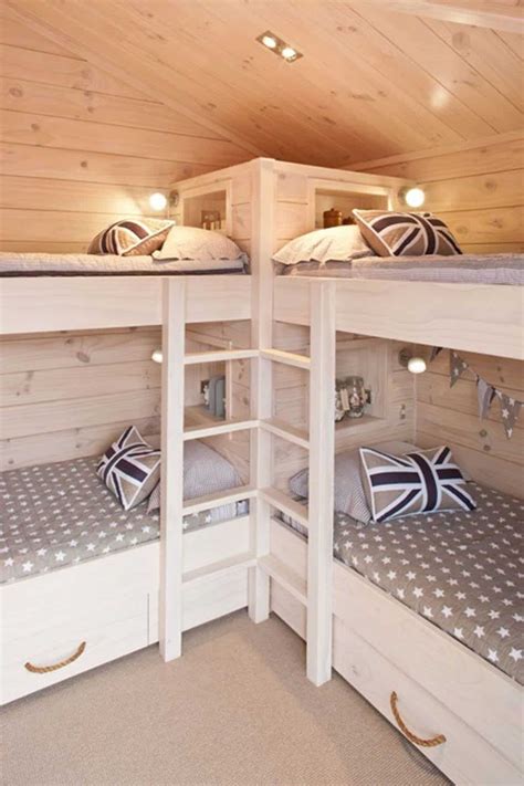 Built In Bunk Bed Designs