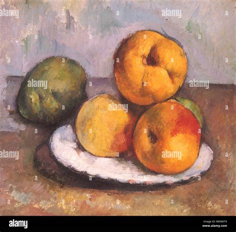 Paul cezanne still life apples hi-res stock photography and images - Alamy