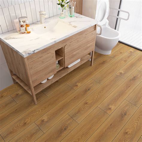 VEELIKE Natural Brown Wood Vinyl Plank Flooring 6''x36'' – Veelike