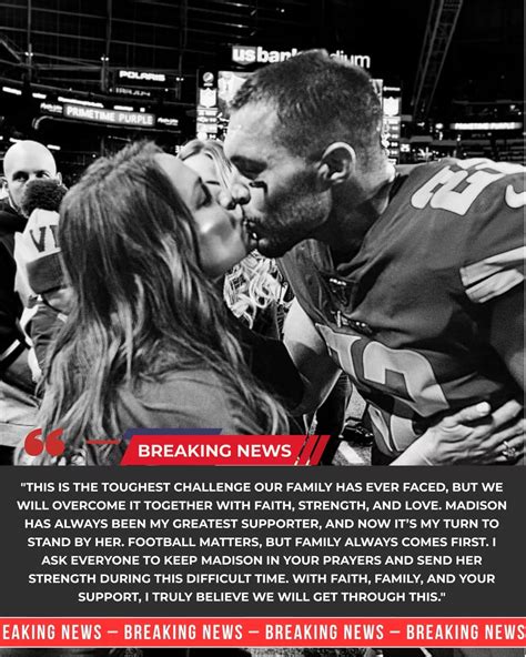 SAD NEWS: Minnesota Vikings superstar Harrison Smith and his beloved wife Madison Bankston Smith ...