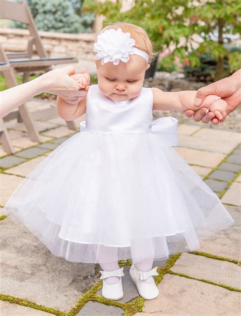 Baby Girl White Dress Baptism at Jason Lyon blog