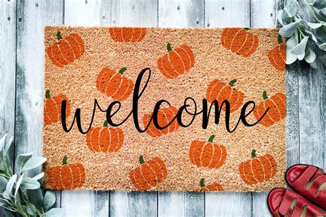 15 Charming Fall Doormat Designs That Will Welcome You With The Season ...