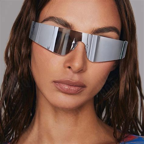 Y2K-Rimless-Futuristic-Wrap-Around-Sunglasses-Women-Men-Trendy ...