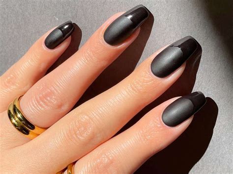 Simple Nail Art Designs Black And Silver
