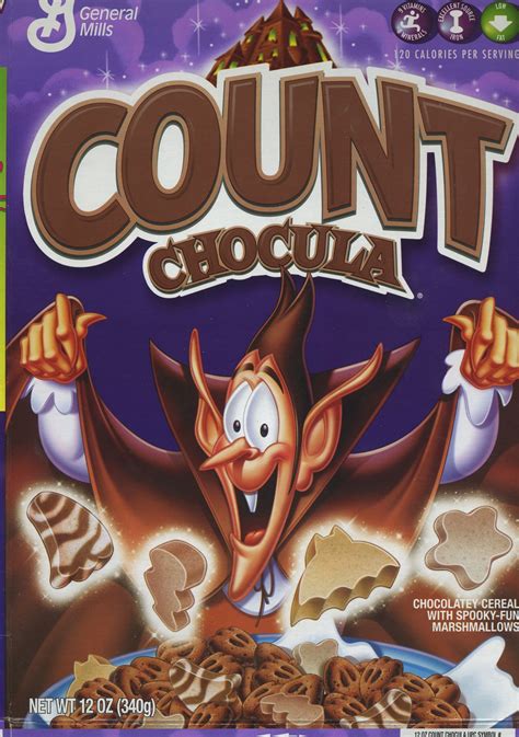 Count Chocula 2004 © General Mills | Cereal, Cereal packaging, Kids cereal
