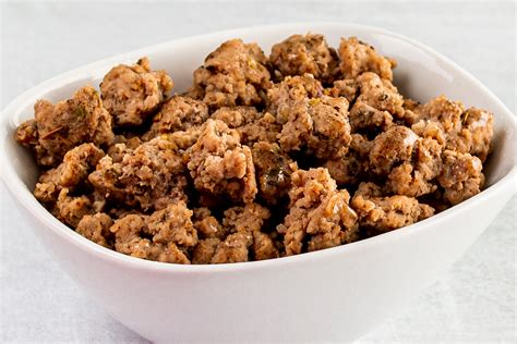 Turkey Breakfast Sausage Crumbles – Culinary Genie