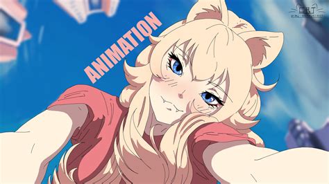 CatGirl Enthusiast - Catgirl Licks You (animated)