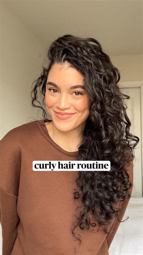 Curly hair routine curly hair tips curly hair tutorials easy hairstyles ...