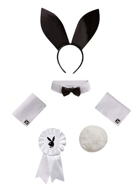 Women's Playboy Bunny Black Accessory Kit