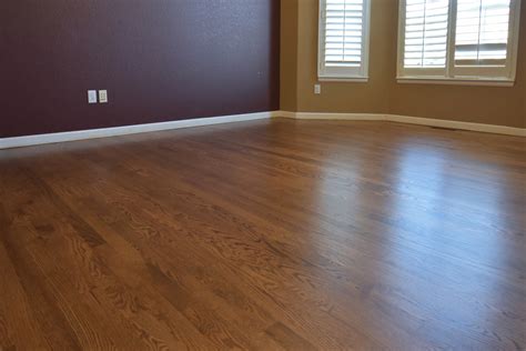 Early American Stain - Red Oak - Aurora, CO - The Flooring Artists