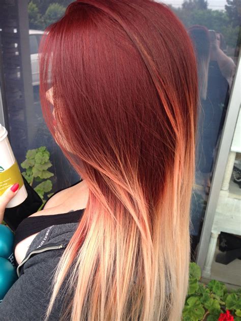 Hairstyle Trends - 30 Best Red and Blonde Hair Color Ideas You ll See ...