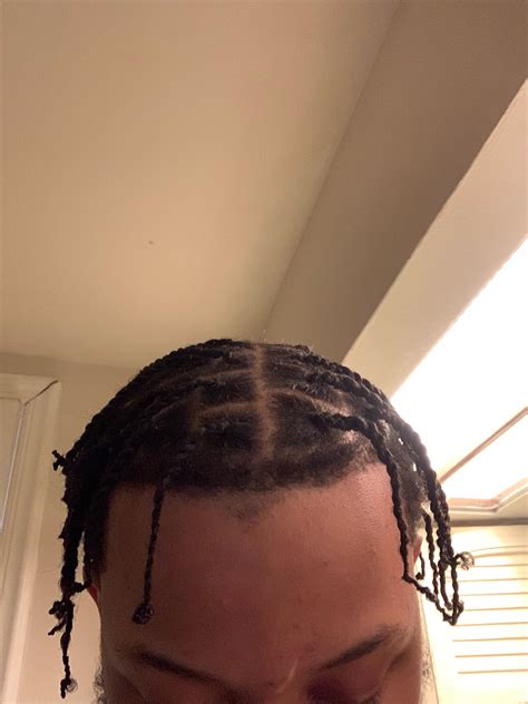 How To Middle Part Dreads at Adan Barfield blog