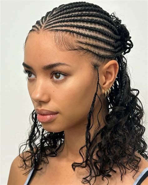 Pin by . on Quick Saves in 2025 | Cornrows natural hair, Braids for ...
