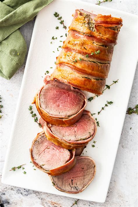 Bacon Wrapped Beef Tenderloin - Sugar Salt Magic