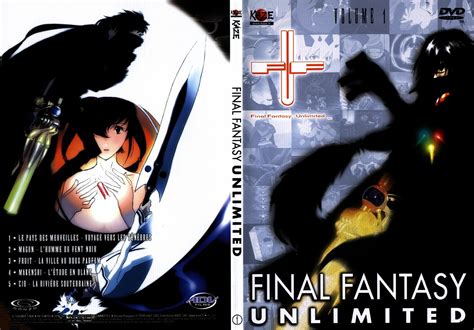 SLIVER ANIMES: FINAL FANTASY UNLIMITED - 2 DVDS C/BOX - R$ 12,00