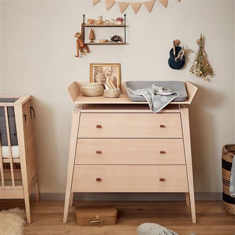 Cassettiera Fasciatoio Linea Faggio Leander - Con Barriera | Wooden ...