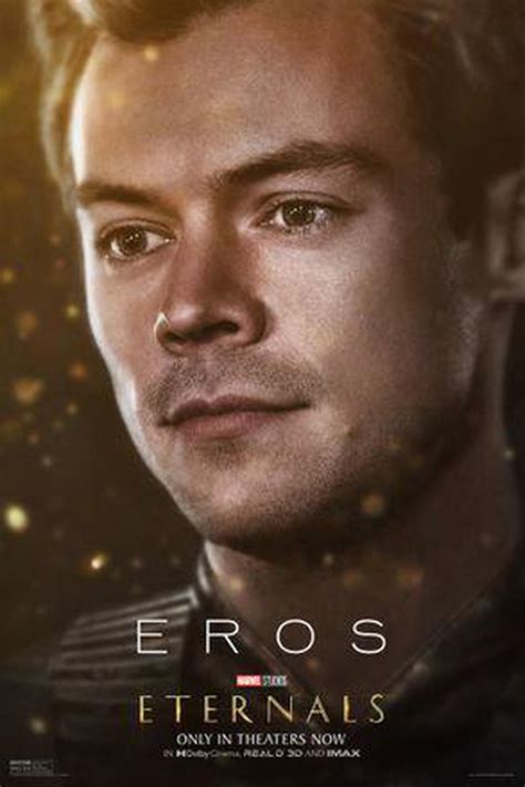 Marvel Studios releases official poster of Harry Styles as Eros, an ...