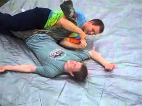 Side-Roll into a Banana-Split (Backyard Wrestling Move) - YouTube
