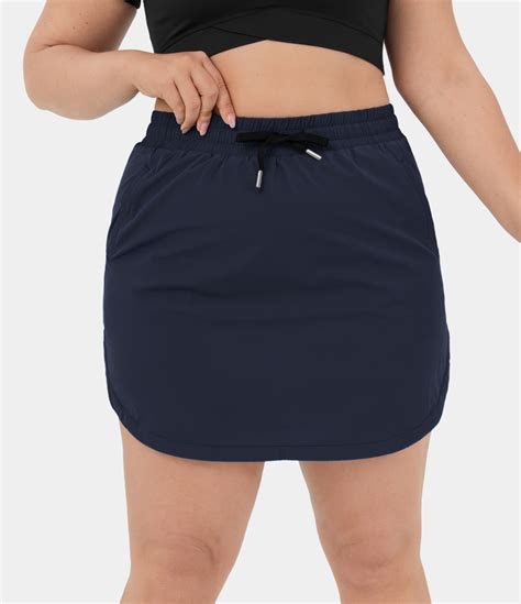 Women’s Everyday 2-in-1 Plus Size Golf Skirt-Serenity - Halara